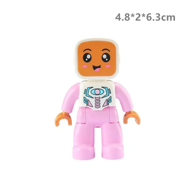 Deluxe City Action Figures Family Playset - Building Block Toys