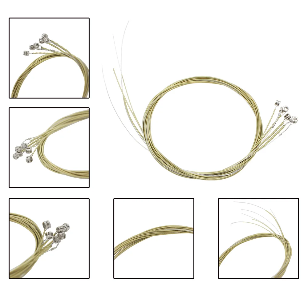 Description Picture 3 of itemIRIN Acoustic Guitar Strings Set Stainless Steel Core Copper Alloy Wound Stringed Instrument Guitar Parts & Accessories