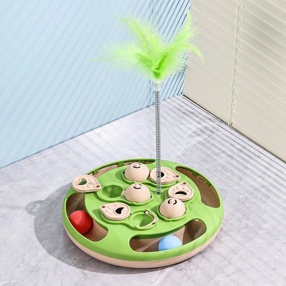 Interactive Cat Puzzle Feeder