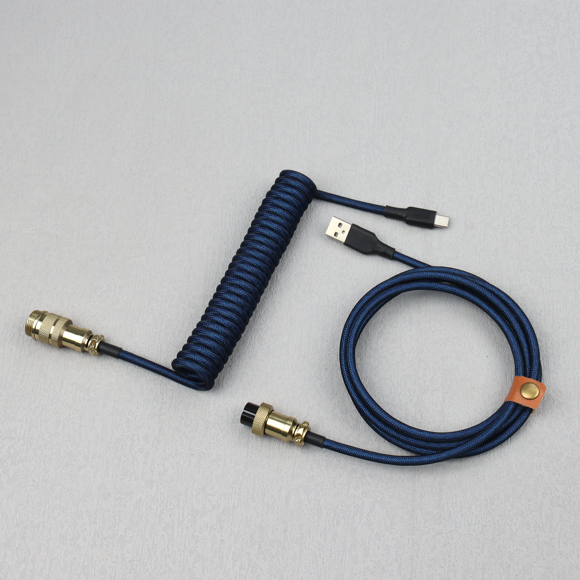 Cabo Espiral, PC Desk Acessórios, Conector para PC