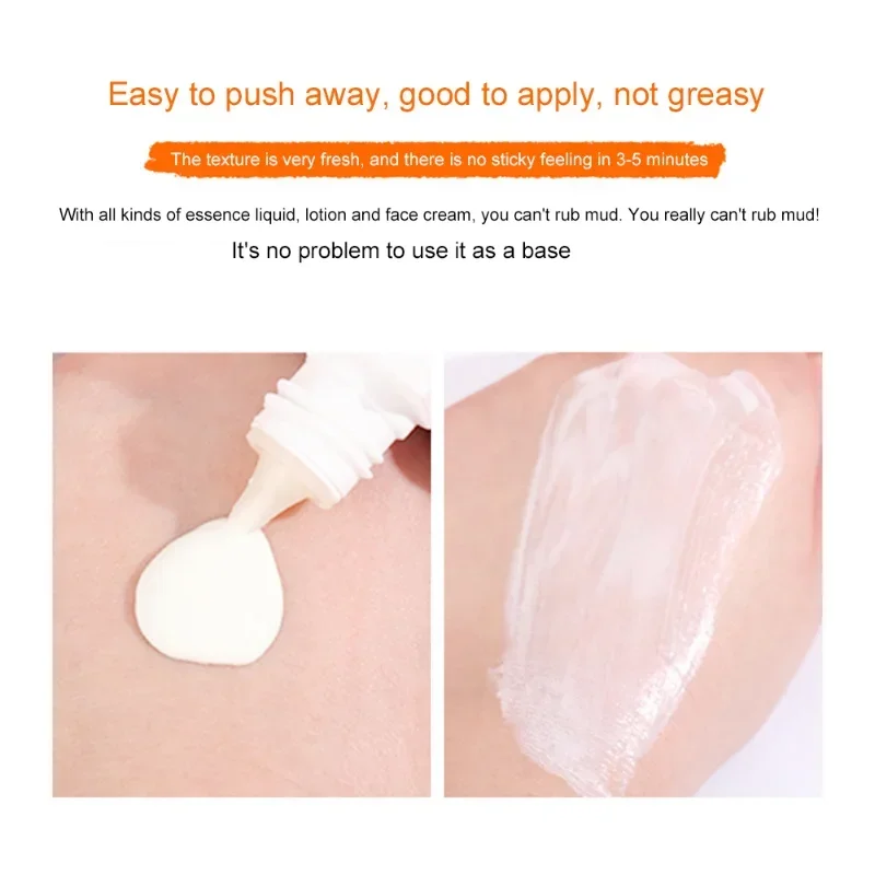 Face Sunscreen Ultra SPF50+ Body Sunscreen Anti-Imperfection Anti-Shine Invisible Fluid Waterproof 6