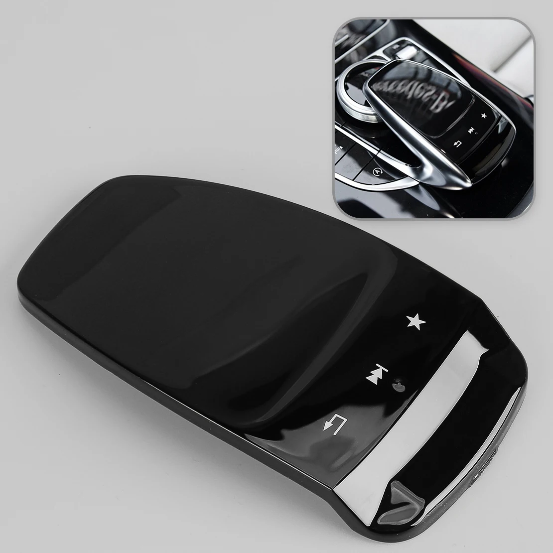 

2059009927 контроллер консоли Сенсорная панель подходит для Mercedes Benz C Class W205 GLC W253 GLS GLE W166 2016-2019 глянцевый черный