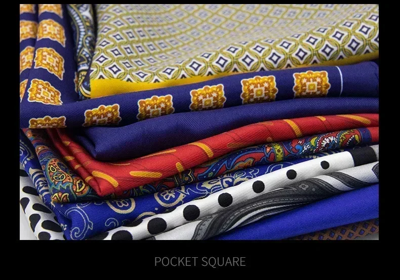 30*30cm real silk pocket square for men