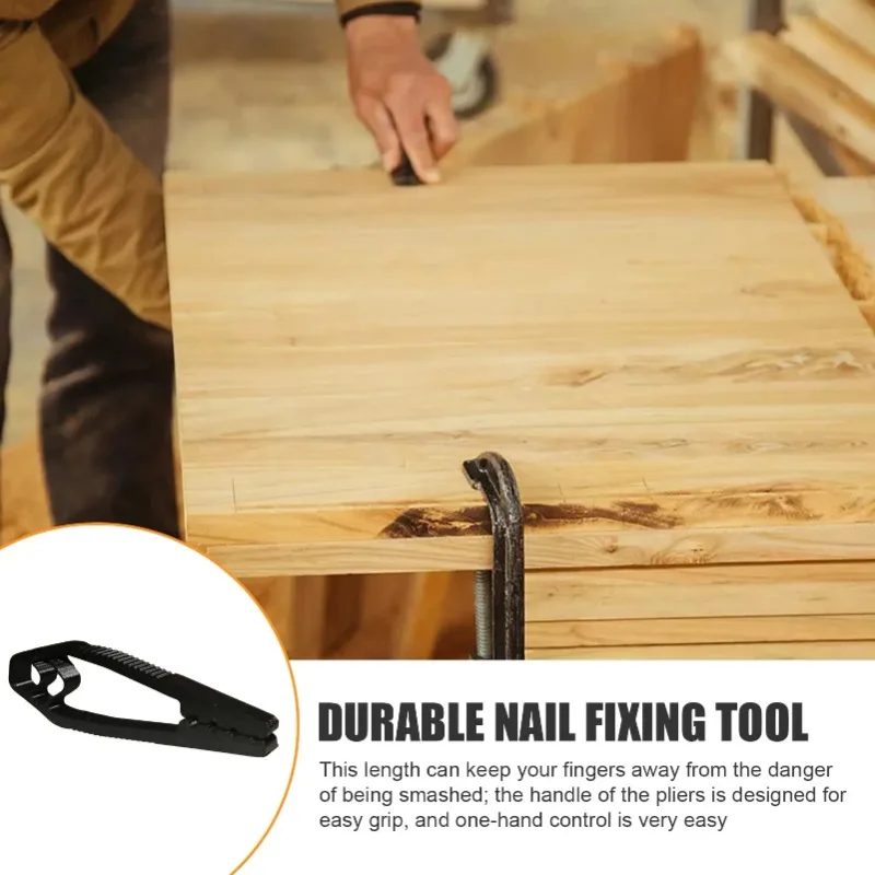 Portable Nail Fixer Tool Woodworking Nail Fixer Plastic Sliding Joint thumbnail 8