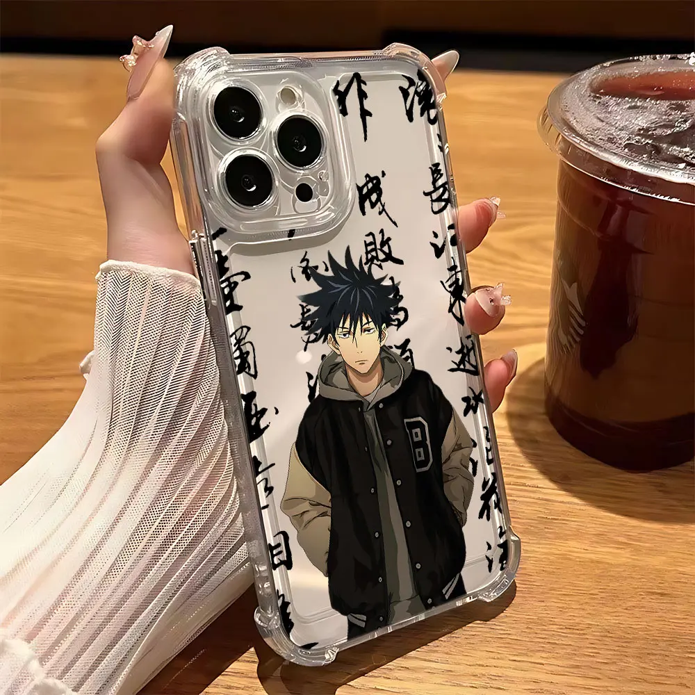 Sleek Black Gojo Fashion Jujutsu Kaisen Phone Case