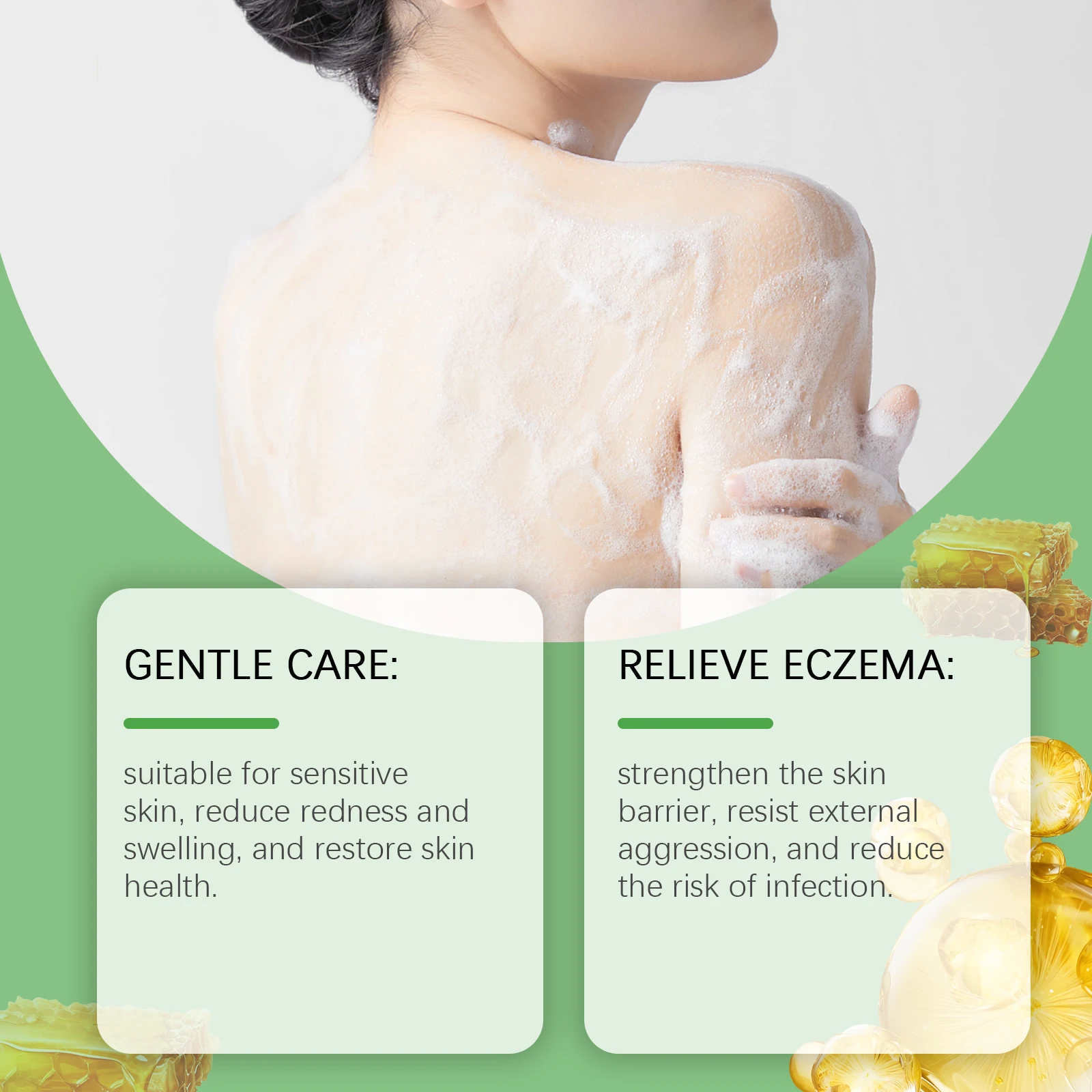 Description Picture 2 of itemOCEAURA Pure Pine Tar Bath Soap Long-term Use Can Significantly Improve Skin Texture Restore Skin's Luster 3.88 oz