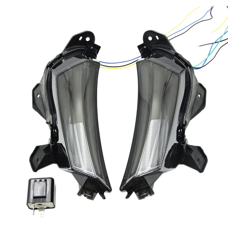 

Светодиодный указатель поворота спереди для мотоцикла, лампа указателя поворота для Yamaha Xmax250 Xmax300 2018 2019 2020