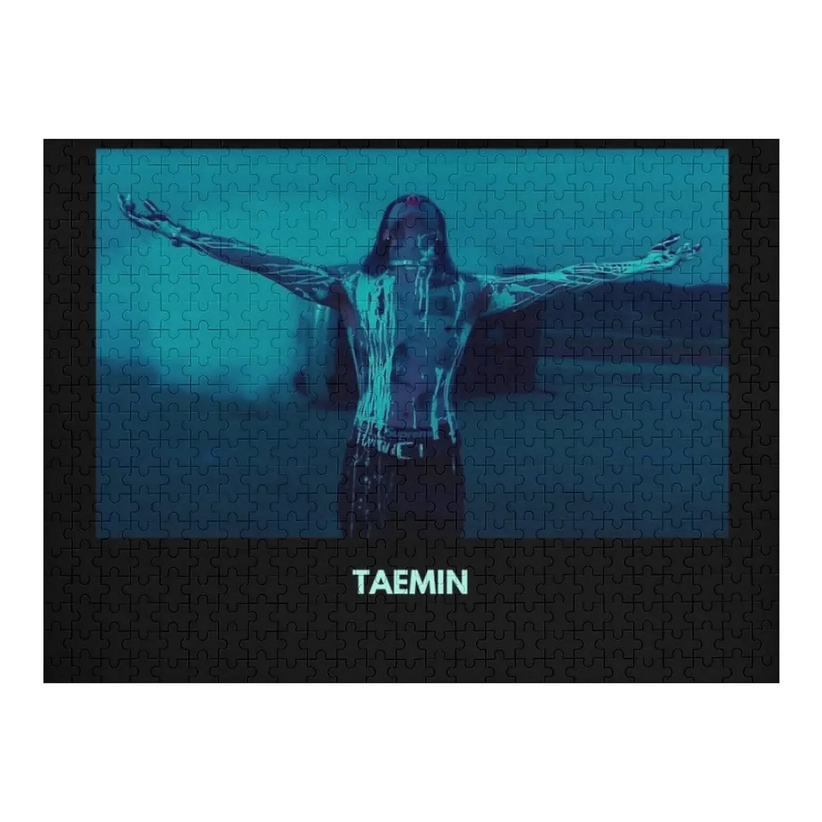 Taemin Advice Signature T pose Jigsaw Puzzle For Children Diorama Accessories Children Puzzle