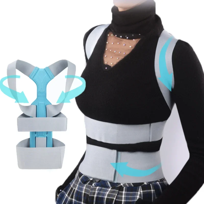 Invisible Posture Correction Belt Breathable Scoliosis Back Brace Spine Shoulder Support Chest Posture Corrector Orthosis Soft posture corrector belt posture corrector shoulder support back support belt