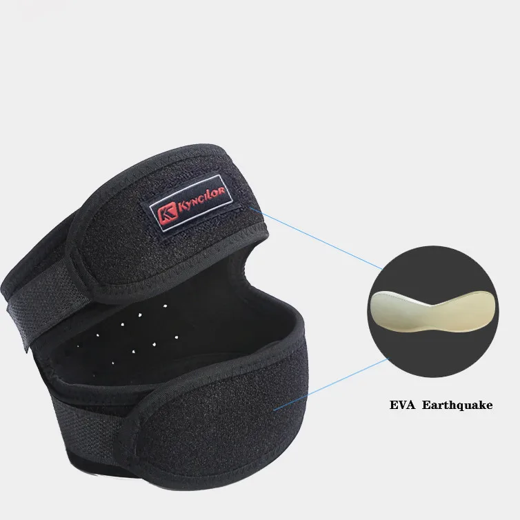 Double Strap Knee Sleeves Support Patella Tendon Brace Stabilizer