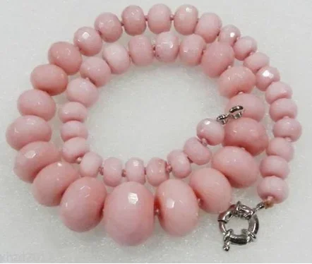 

Огромные граненые бусины 10-20 мм, розовый и красный цвет, серебряные бусины Abacus, ожерелье 18 дюймов