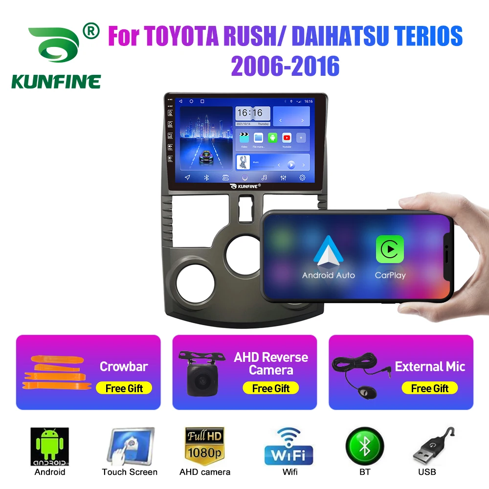 Autoradio Android Per Toyota Rush E Daihatsu Terios 2006-2016 | 9 Pollici Con Carplay Wireless E RetroCamera - Foto 11