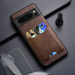 Luxurious PU Leather Card Slot Bag Holder Case - Premium Back Cover - GG  6 (CF)