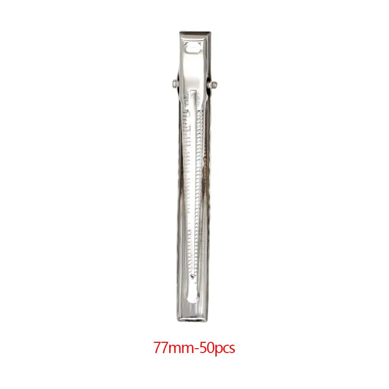 Alligator Clips 50pcs/lot Metal Crocodile Cable Lead Testing 35mm-75mm