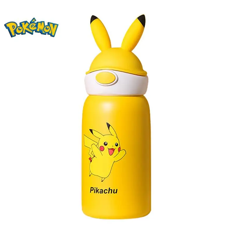 420ml Pokemon Thermos Cup Pikachu Stainless Steel Thermos Bottle Portable  Insulated Water Bottle for Children Christmas Gift - AliExpress