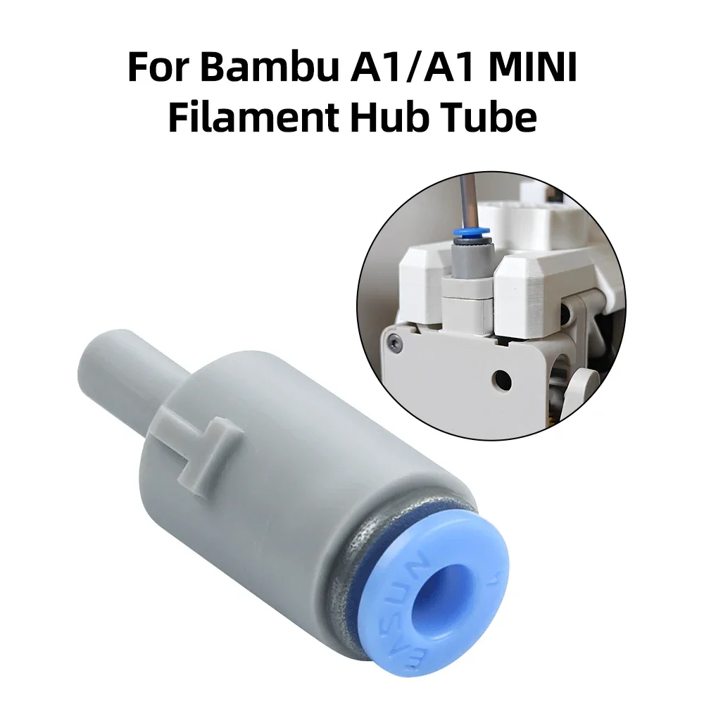 أنبوب توصيل محسّن عالي الجودة من مادة PTFE لطابعة ثلاثية الأبعاد، قطع غيار بديلة لطابعة Bambu A1/A1 mini ثلاثية الأبعاد