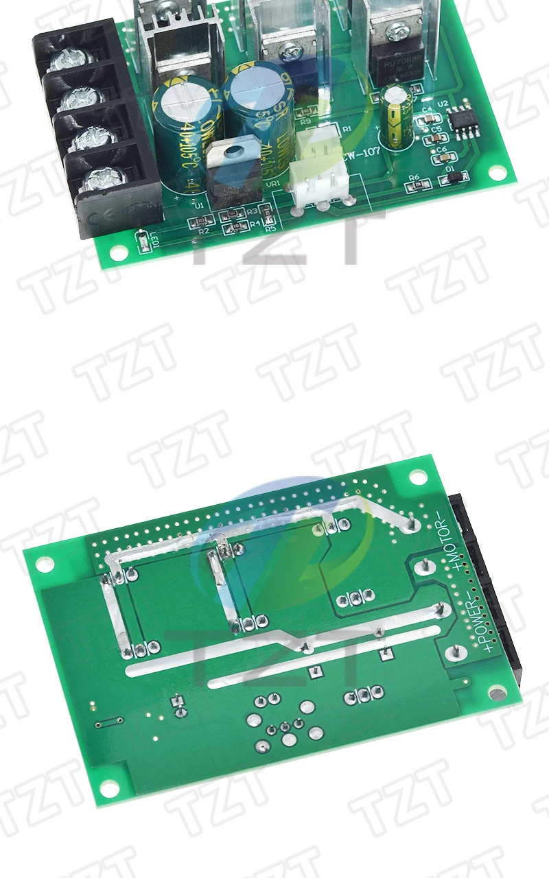 1/3PCS DC 9-55V 40A 2000W PWM DC Motor Pumpe Geschwindigkeit Regler High Power Speed Controller 9V 12V 24V 36V 48V – Detail 7