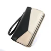 2024 New Handheld Wallet Women's Long Zipper Student Wallet Korean Edition Color blocked Large Capacity Handheld Phone Bag 3