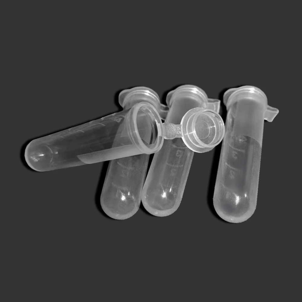 300Pcs/Bag 5ml Centrifuge Test Tube Centrifuge Tube with Cover Bottle for Saving Goods 5ml Test Tubes plastic test tubes centrifuge tube