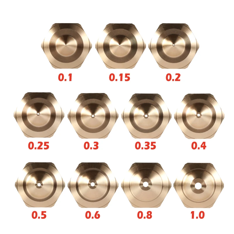 Mellow-bocal para Impressora 3d Hotend Ender Titan Prusa i3 Mk3 Qualidade Superior Bocal nf v6 Pcs Lot - Imagem 4
