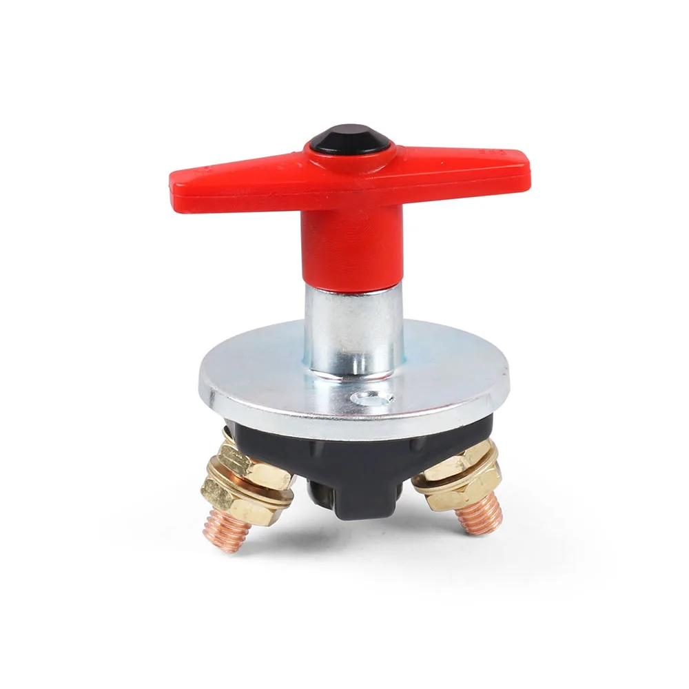 

300 Amp Fixed Key Battery Isolator Cut Off Kill Switch 12V - 60V Heavy Duty Electrical Switch