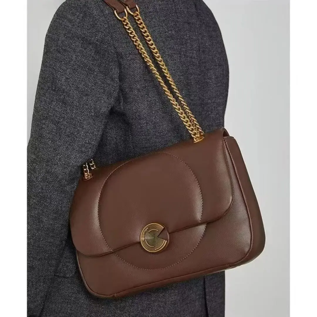 

2024 New Niche Design Retro Small Square Bag Fashionable And Simple Armpit Bag Large Capacity Commuting Versatile Shoulder Bag