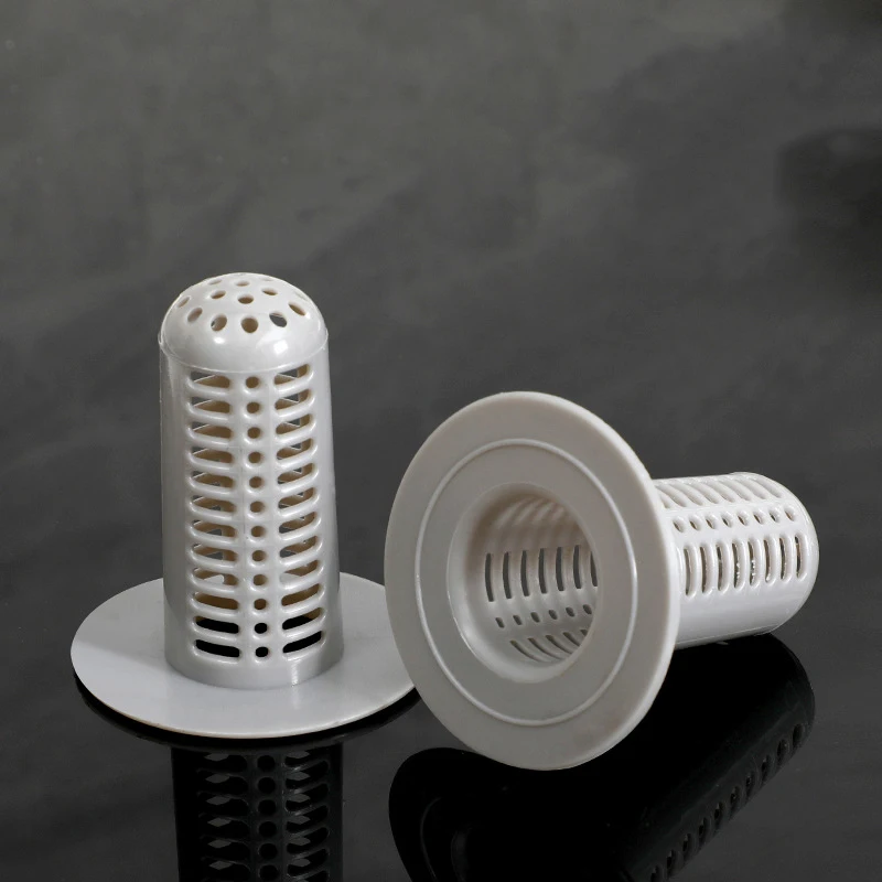 4PCS Plastic Sink Drain Filter Anti Clogging Hair Catcher Shower Bathroom Essential Pipes and Drainage Accessories