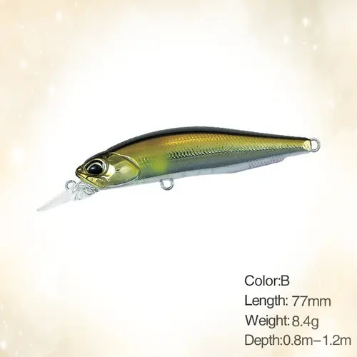 2025 New 77mm / 63mm Fishing Lure Sinking Minnow Jerkbait Hard Lures Fishing Wobbler Bass Crankbait Trout Lure Cocked Mouth Bait - Image 23