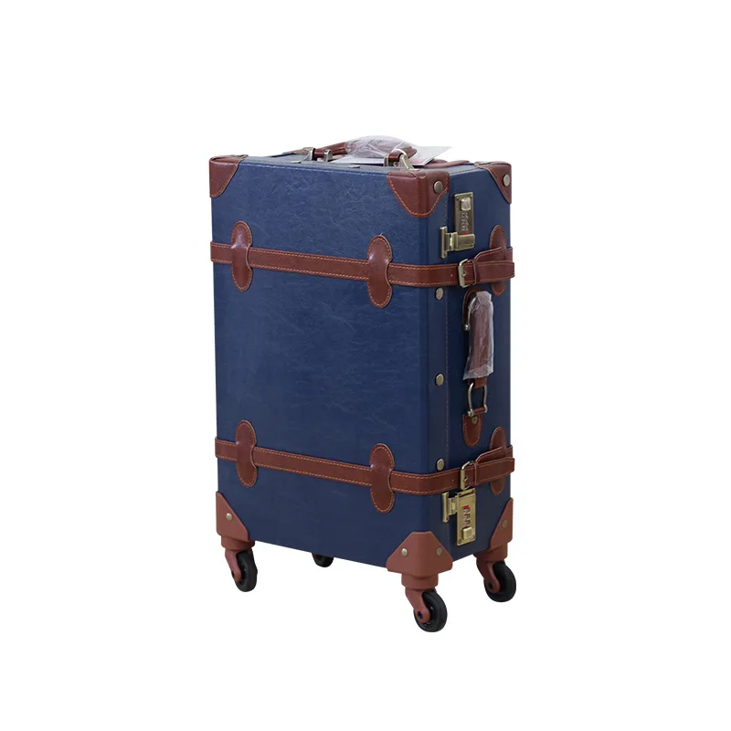 Suitcase Large Size Luggage Capacity LuggageTravel  Suitcase With Wheels 20-Inch Trolley Case Carry On Fashion Retro