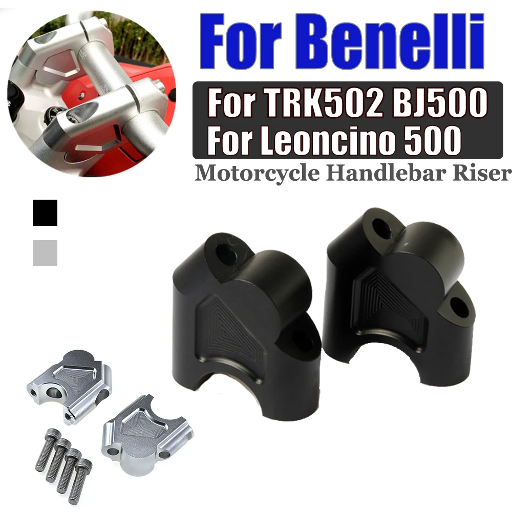 Parti Del Motociclo Manubrio Riser Up Backs Moves Staffa Riser Mount Morsetto Per Benelli Leoncino 500 Leoninex Bj500 Tnt250 Trk502