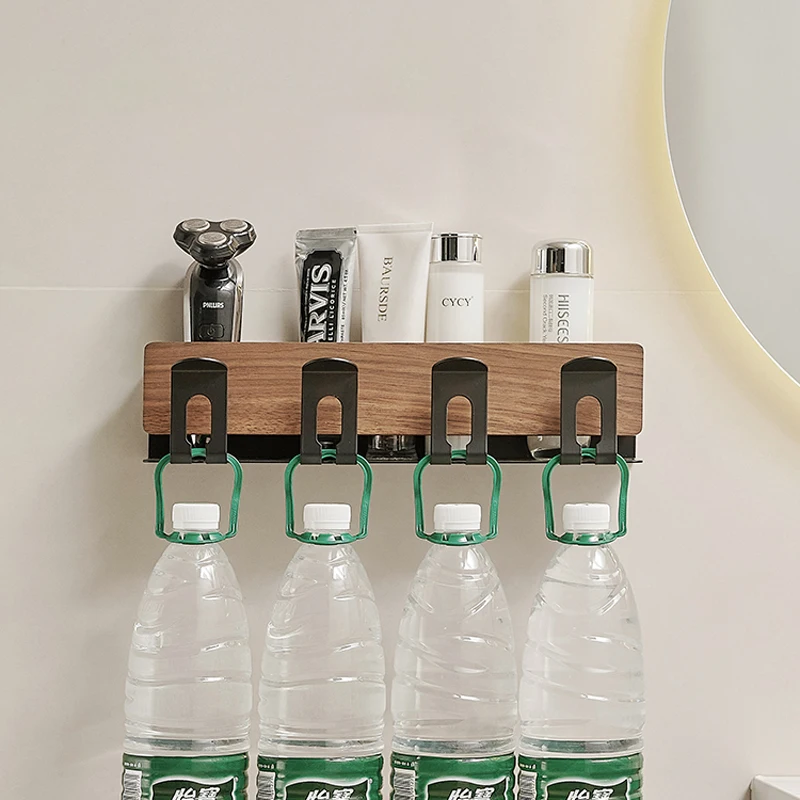 벽걸이형 칫솔 거치대 보관 정리함, 치약 디스펜서, 구강 세척 컵, 욕실 액세서리