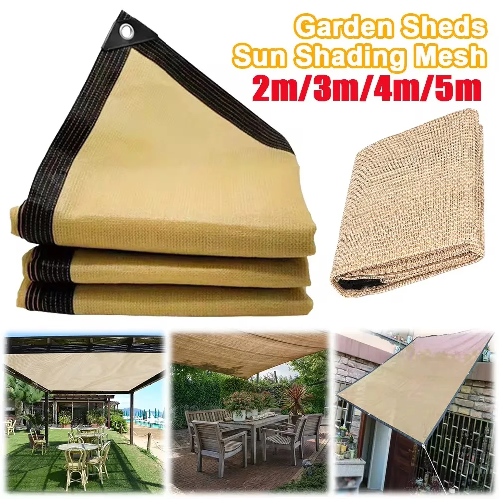 Outdoor Sun Shade Cloth UV Protection Pergola Deck Backyard Patio Sunshade Pergola Shade Cover Canopy for Garden Outdoor