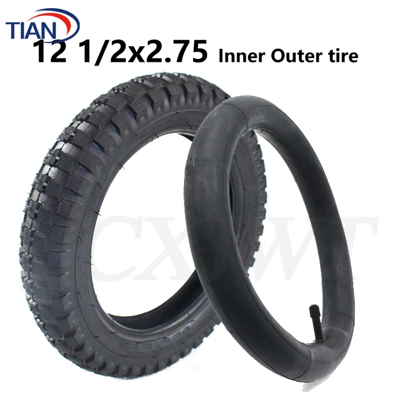 2-Pack Inner Tubes For Razor MX350/MX400 Dirt Bikes - Size 12.5 X 2.75