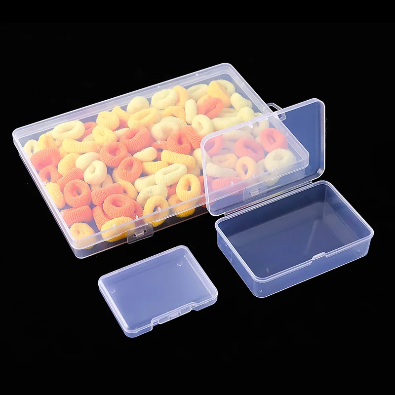 Mini Storage Boxes 10 Pieces Mini Plastic Rectangular Storage Box For Household