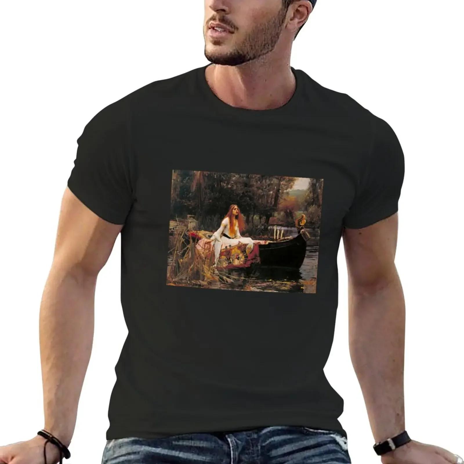 

The Lady of Shalott (Waterhouse) T-Shirt oversizeds plain men t shirts