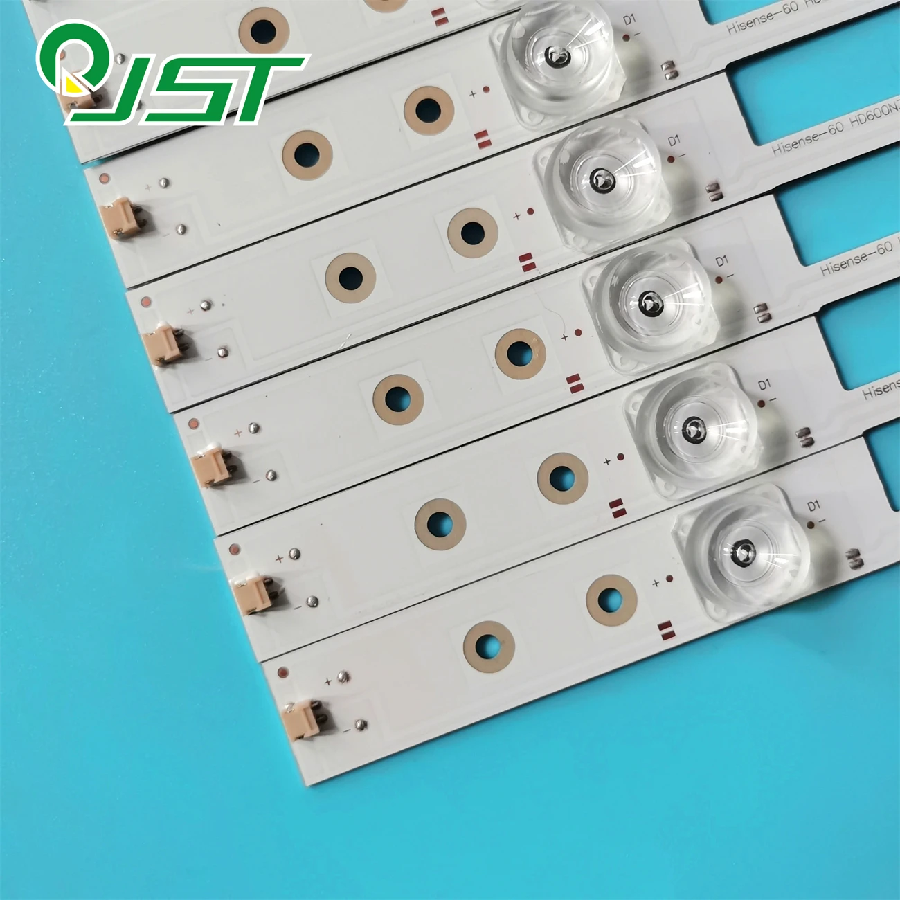 11 Stück/Set LED 60DU6070 LC-60P6070U H60NEC5600 H60NEC5600UK H60N5750UK HS_60_HD600N3U22_11x5_3030C_d6t-2d1_W15_5S1P W19 HE60QZMN
