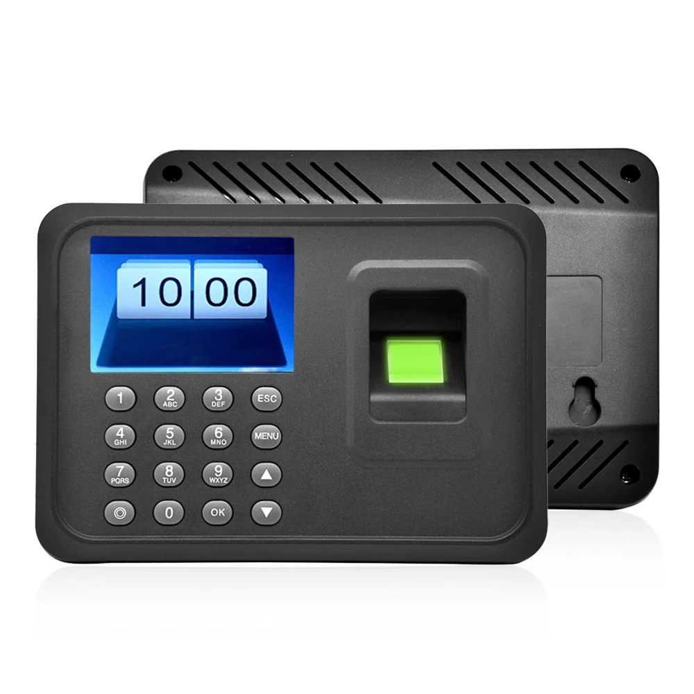 2.4'' TFT LCD Display Biometric USB Fingerprint Attendance Machine Free Software Password Employee Checking-in Reader