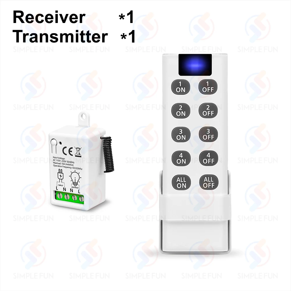1Receiver 1T
