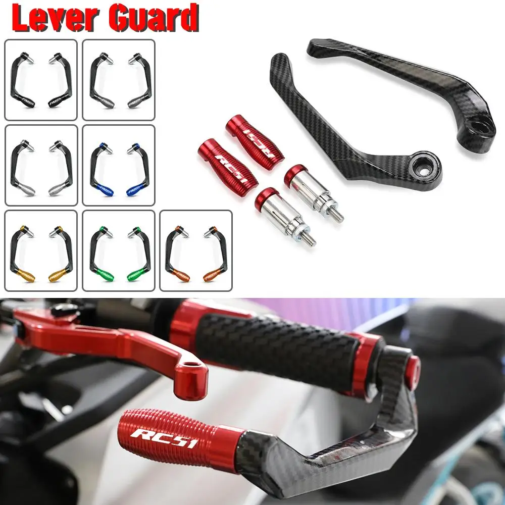 

7/8" 22mm For HONDA RC51/RVT1000SP-1/SP-2 Motorcycle Handlebar Brake Clutch Levers Protector Guard RC 51 RVT 1000 Accessories