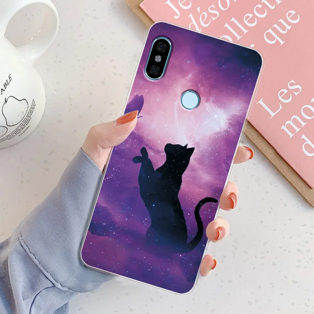 Shockproof Silicone Clear Bumper Case for Xiaomi Redmi Note 5/Pro