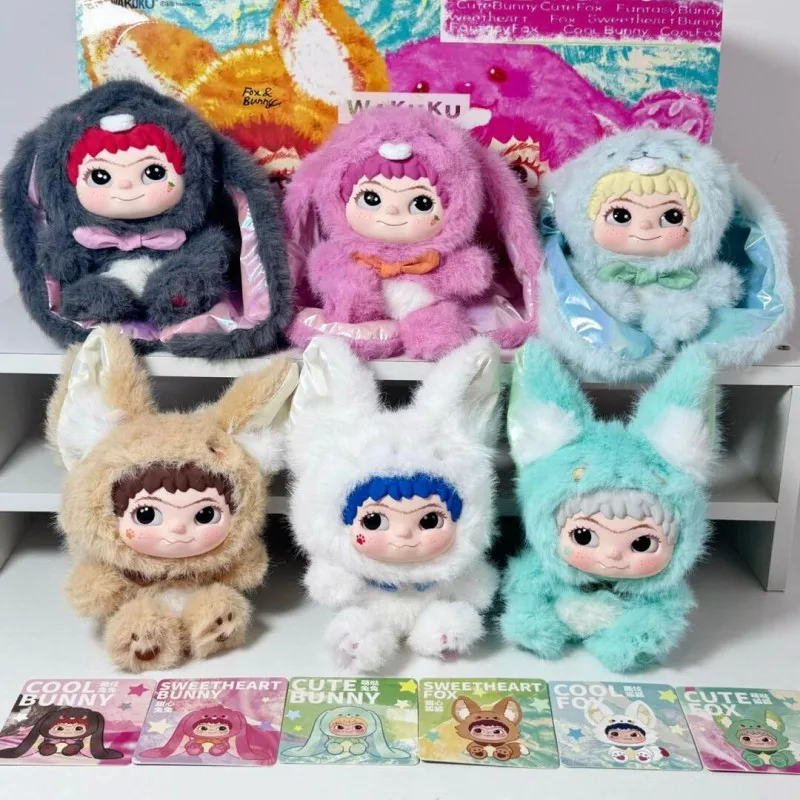 Letsvan Wakuku Fox and Bunny Trick Or Treat Series Blind Box Fox