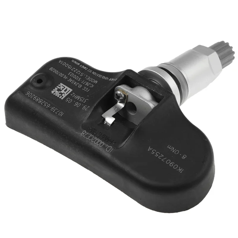 315MHz TPMS 4개 타이어 공기압 모니터링 센서 1K0907255A 아우디 A3 A4 A5 Q5 S3, 폭스바겐 비틀 EOS 골프 스파우겐용