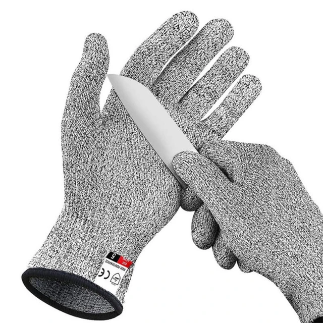 Cut Resistant Gloves - Food Grade Safety Cutting Gloves, Level 5