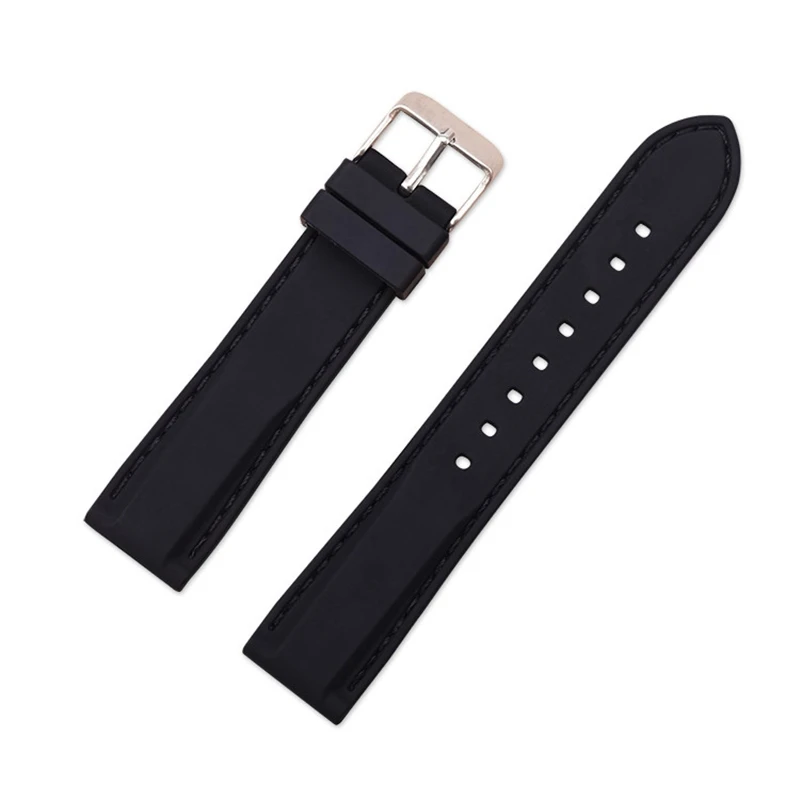 Durable Waterproof Silicone Sport Watch Band Strap - Universal Fit