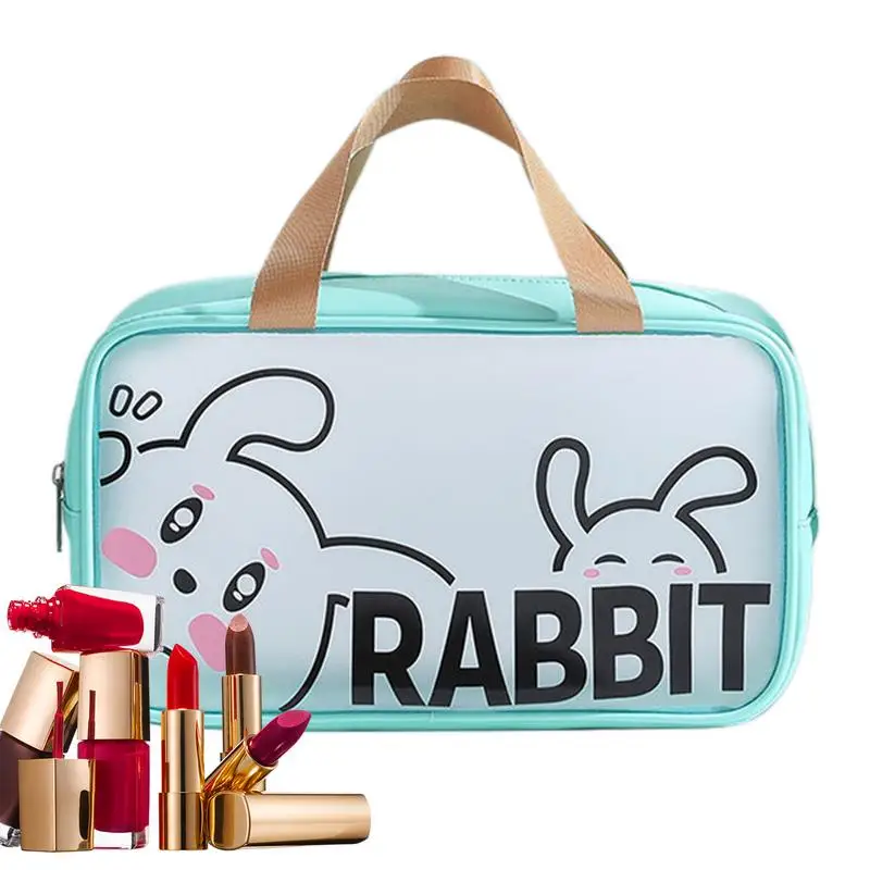 

Cosmetic Travel Bag Portable And Durable Clear Cosmetic Bags With Large Capacity Clear And Lightweight Makeup Bags For Makeup