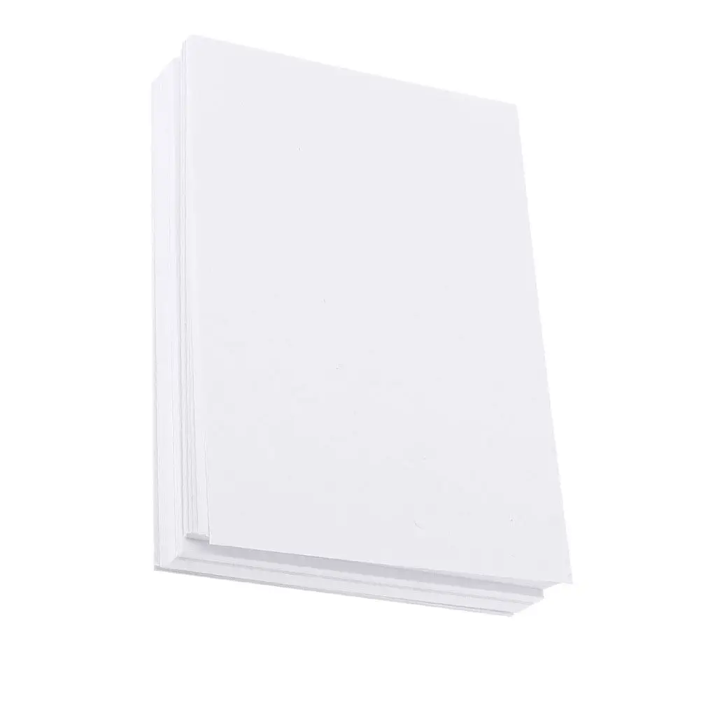 100Pcs 초보자를 위한 고품질 수채화 종이 드로잉 스케치 용지 학생 예술가 부드럽고 미세한 표면 페인팅하기 쉬운 종이