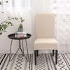 Airldianer Solid Color Chair Cover Spandex Stretch Slipcovers Chair Covers For Kitchen Dining Room Kitchen Wedding Banquet 03 2