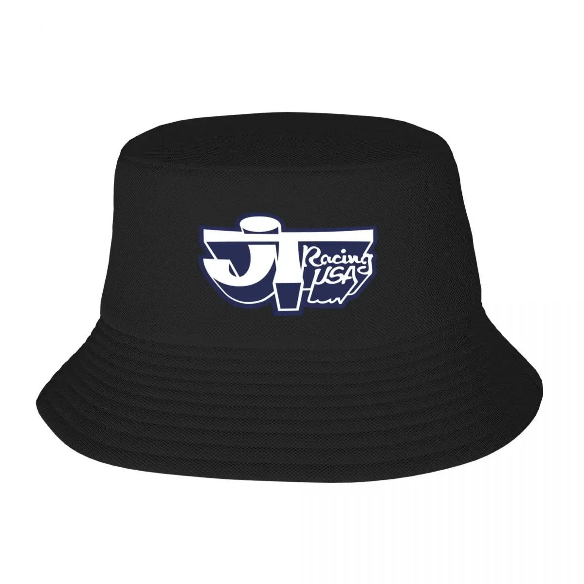 

New JT Racing USA WHITE/BLUE- Old School BMX Bucket Hat Uv Protection Solar Hat Anime Male Trucker Hats For Men Women's