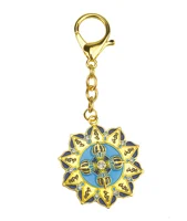 Feng Shui Ten Hum Good Fortune Keychain 1