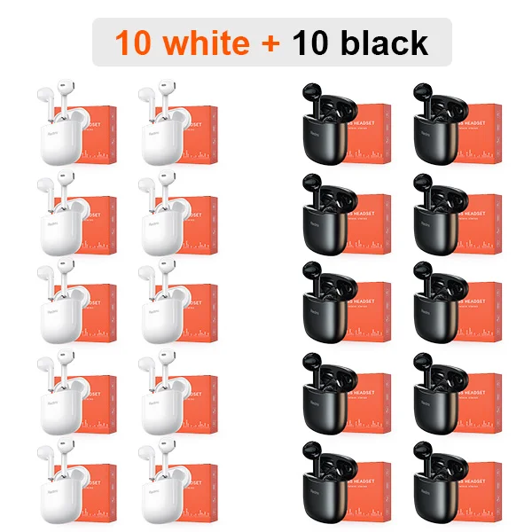 10 white 10 black